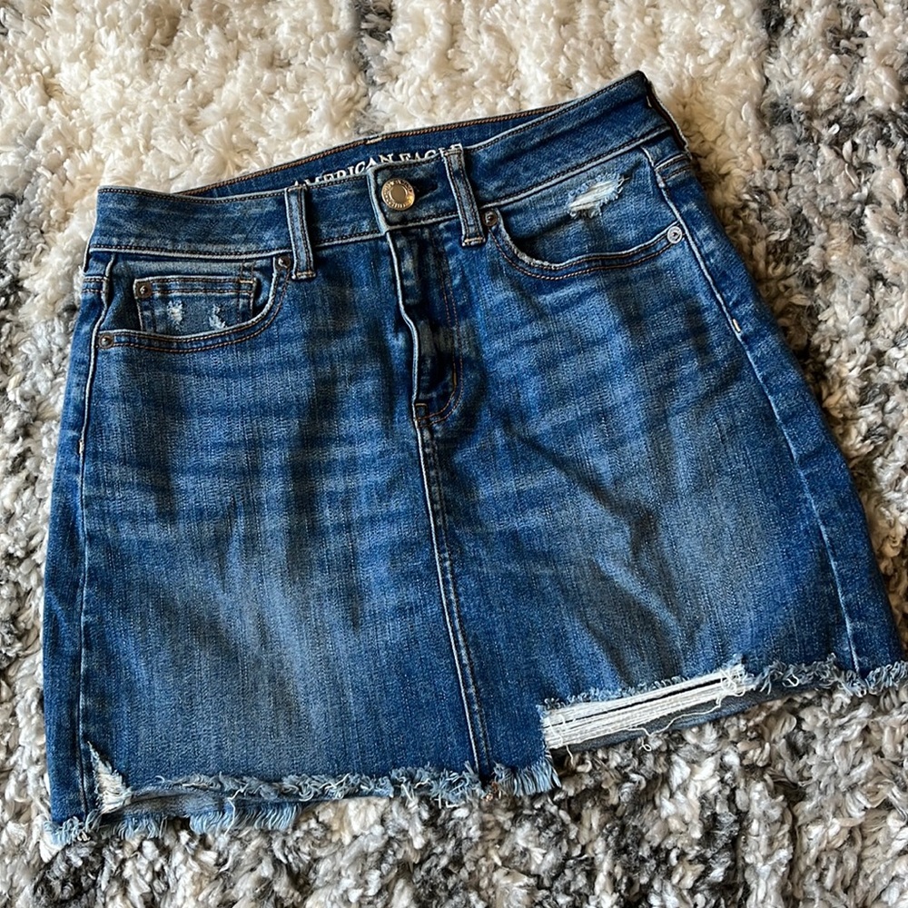 American Eagle Mini Jean Skirt | Size: 4